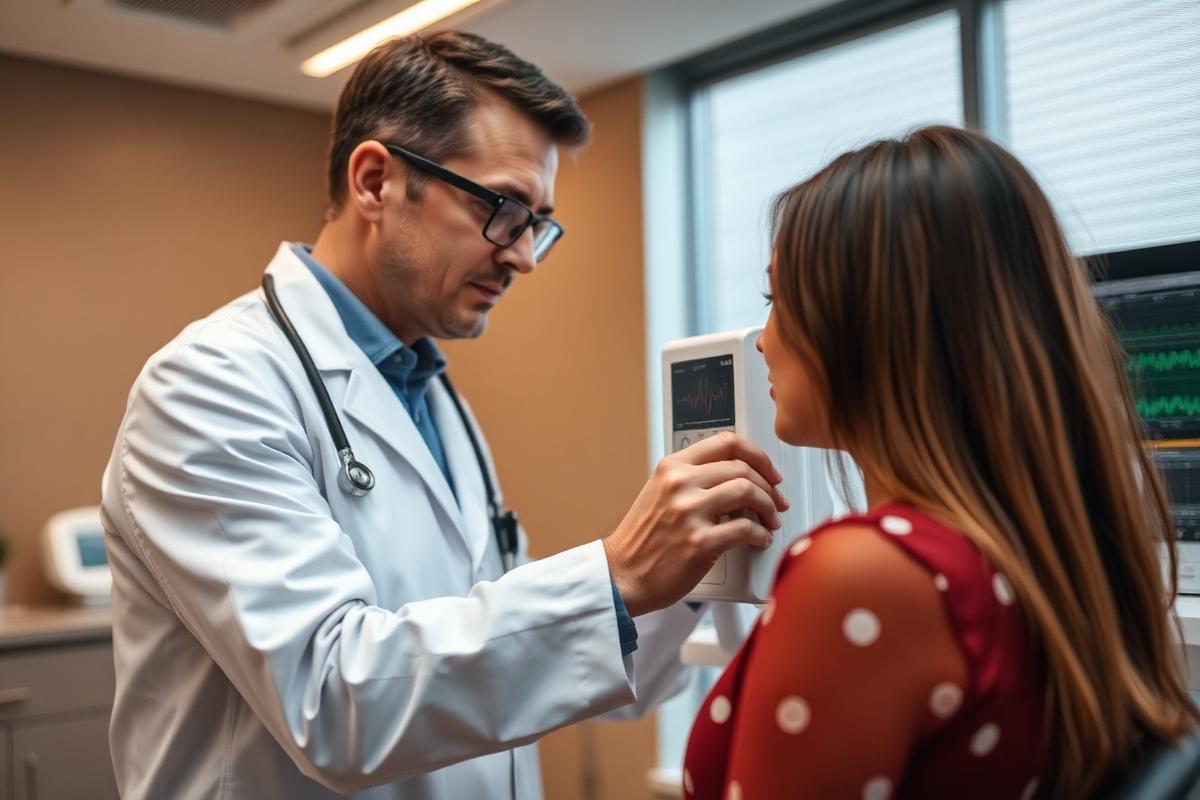 EKG and cardiac screening performed on-site
