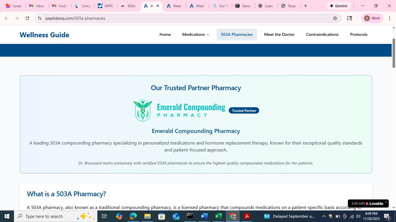 Emerald Compounding Pharmacy Logo
